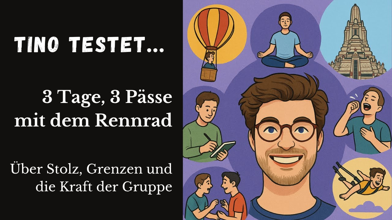 #3 Tino testet 3 Tage 3 Pässe mit dem Rennrad: Aufgeben oder nicht?