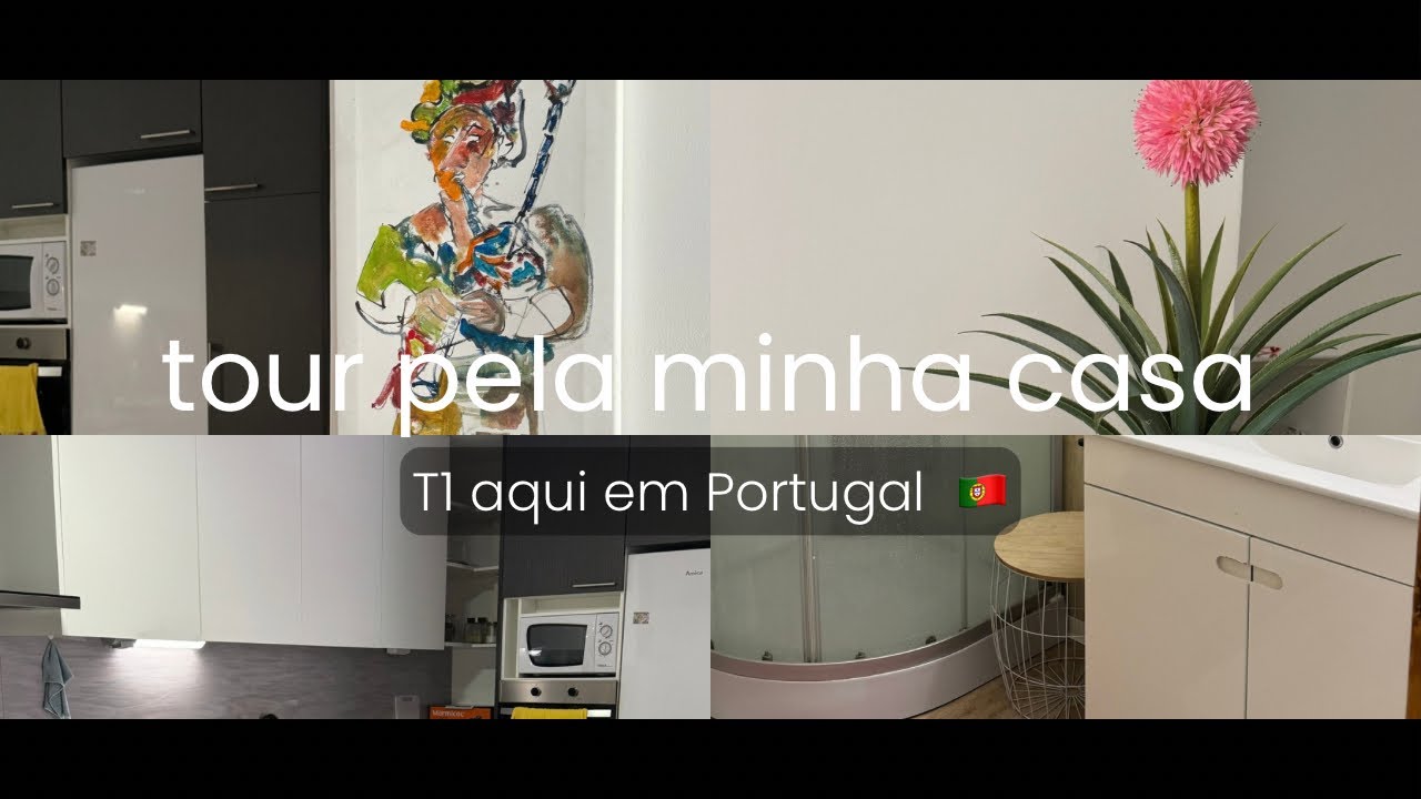 TOUR PELA MINHA CASA EM PORTUGAL!!!  🇵🇹