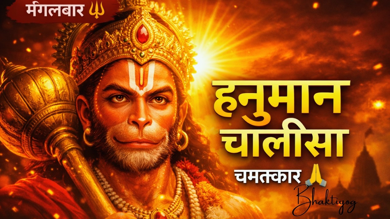हनुमान चालीसा🔱आज सुनो चमत्कार🙏हर संकट होगा दूर | Powerful Hanuman Chalisa#bajrangbali#hanumanbhajan