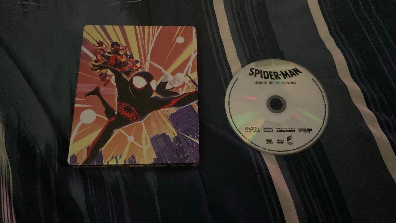 Opening to Spider-Man: Across the Spider-Verse 2023 DVD