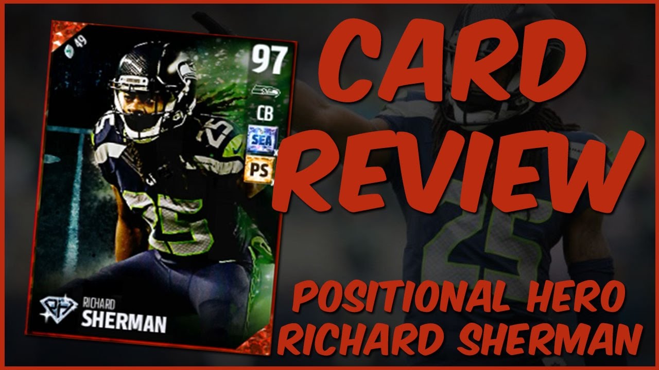 MUT 17 Card Review | Positional Hero Richard Sherman Gameplay + Card Review