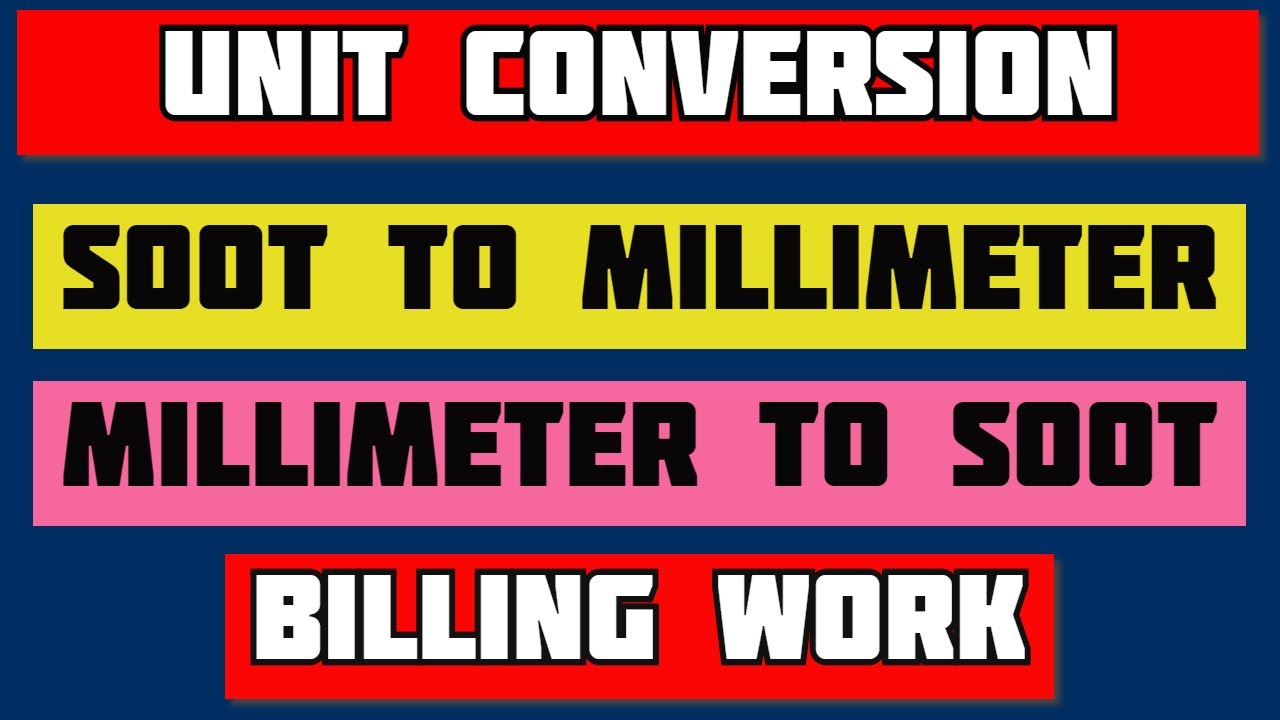 Important Unit Conversion for Freshers Civil Engineers to know for Civil Site Work