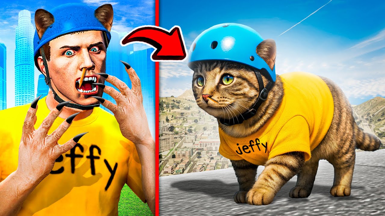 Human To CAT In GTA 5!
