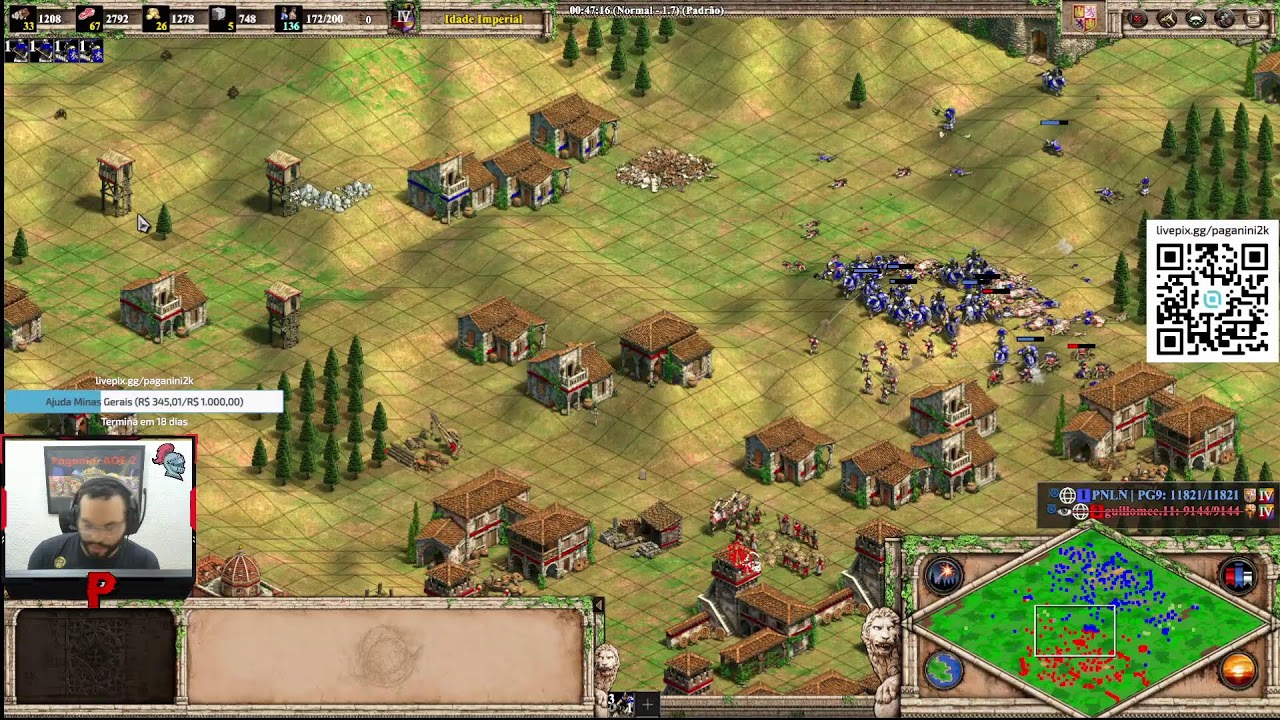 Aula com um TOP ARGENTINO - Age of Empires II
