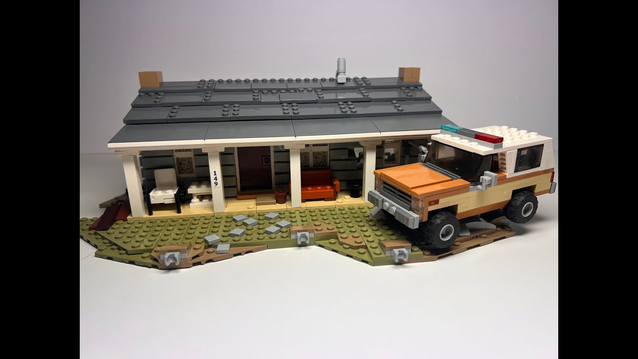 LEGO Stranger Things 75810 The Upside Down Speed Build Stop Motion Part 1