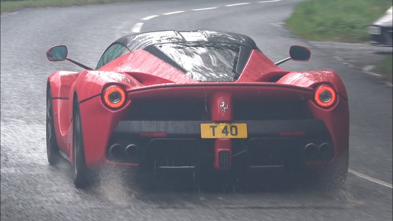 Supercars Leaving a Car Show (Supercar Driver @ Grantley Hall 2025)!!!