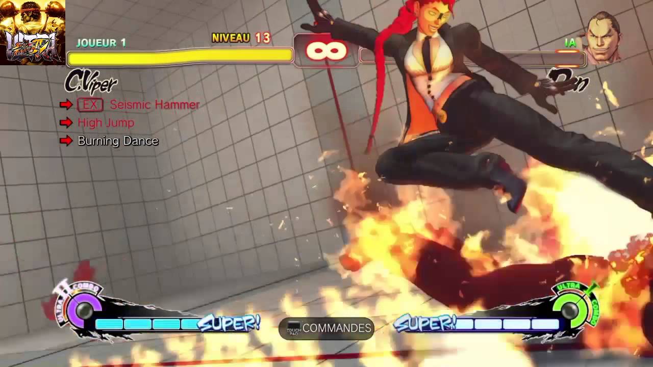 Ultra street fighter 4 Trials 1 à 24 C Viper...Défis 1 à 24 C Viper.