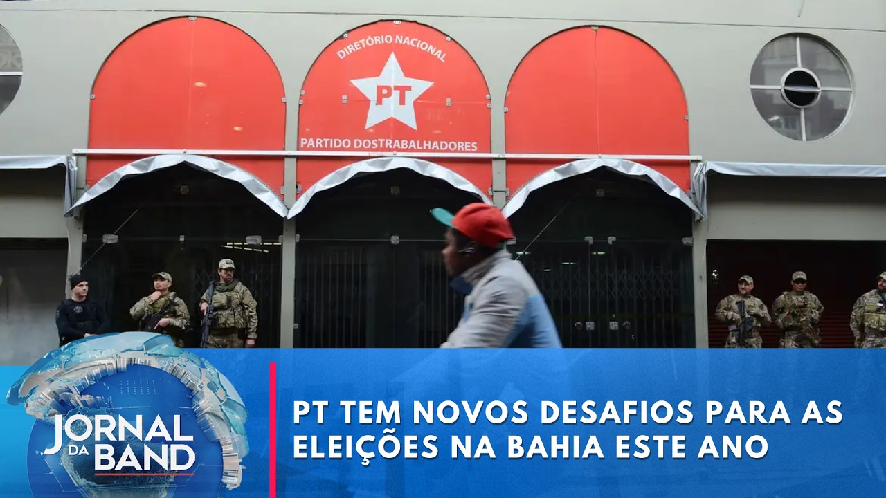 PT tem desafios nas eleições no estado da Bahia | Jornal da Band