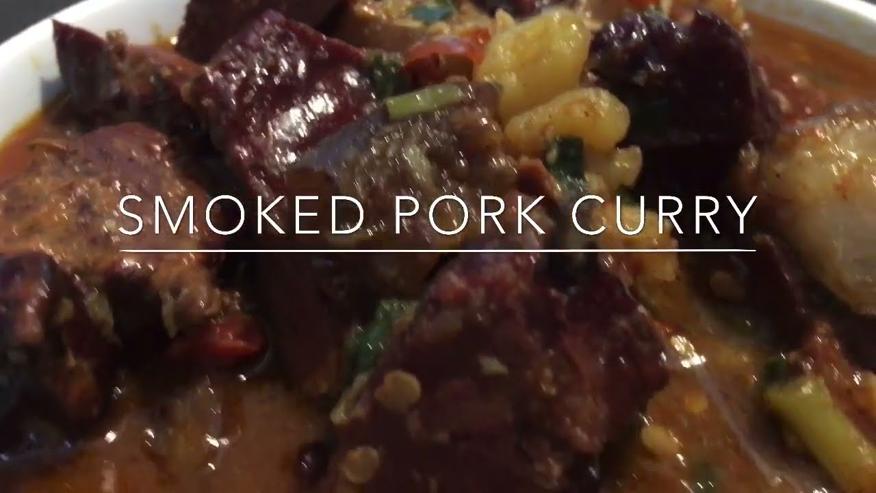 Smoked Pork Curry Nagga Style Trending Recipes  😋👌🔥