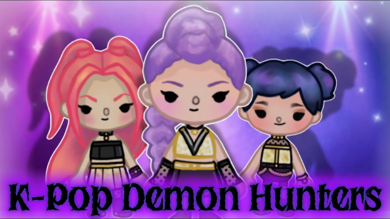 Huntrix KONSERT👩🏻‍🎤| K-pop Demon Hunters | Toca Boca på svenska 🇸🇪 