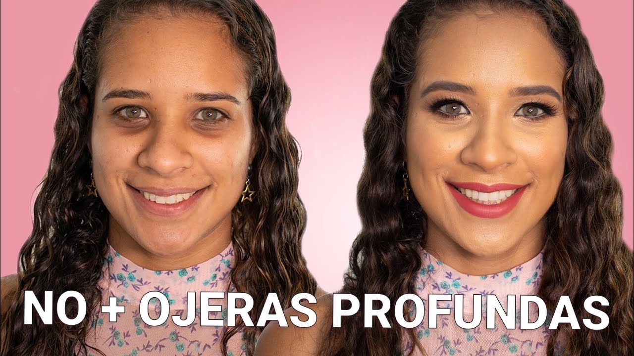OJERAS OSCURAS? Así debes cubrirlas, tutorial paso a paso con correctores super baratos.