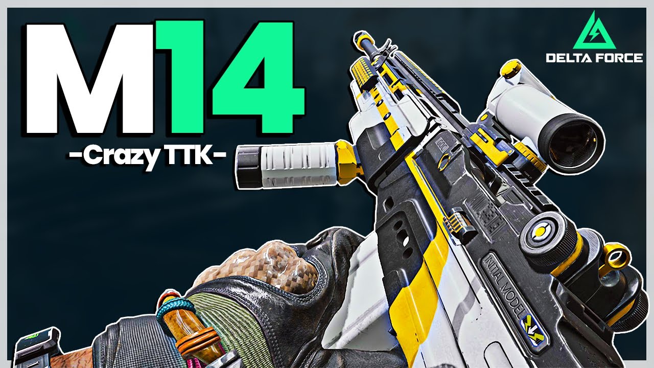 I Built a Full Auto M14 that MELTS Enemies in Delta Force Season 7!