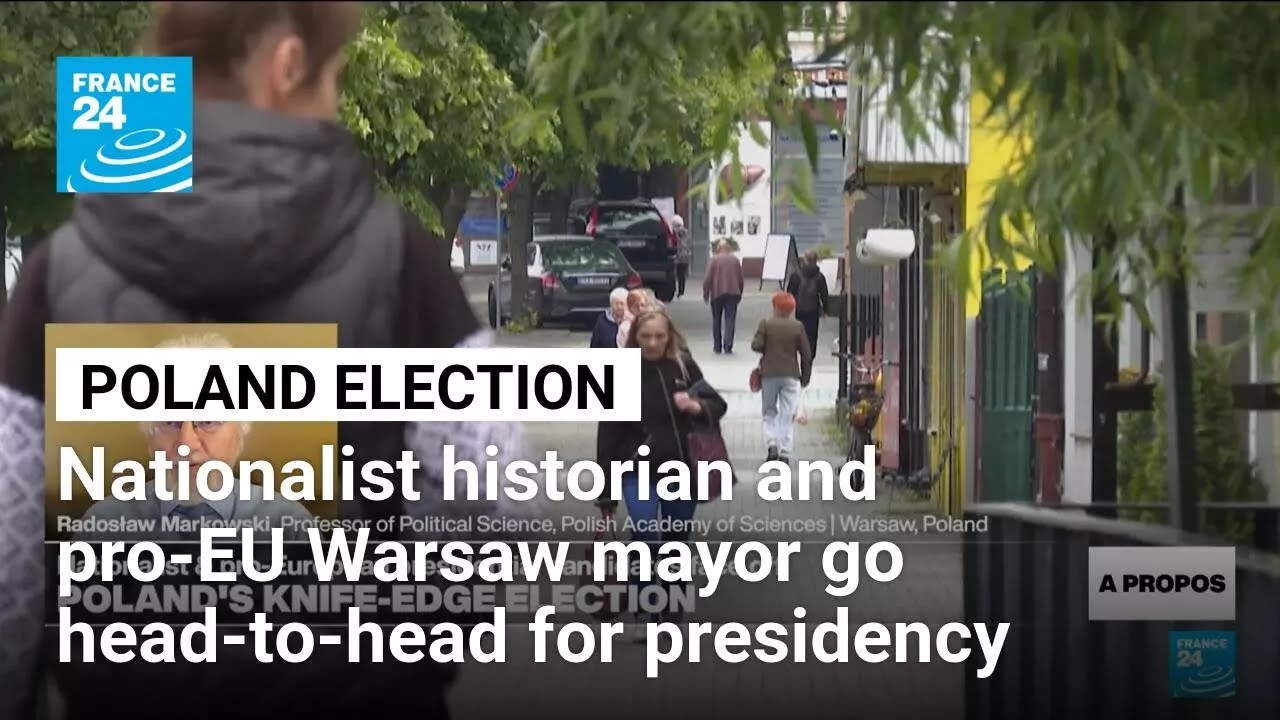 Poland to vote in razor-tight presidential election • FRANCE 24 English
