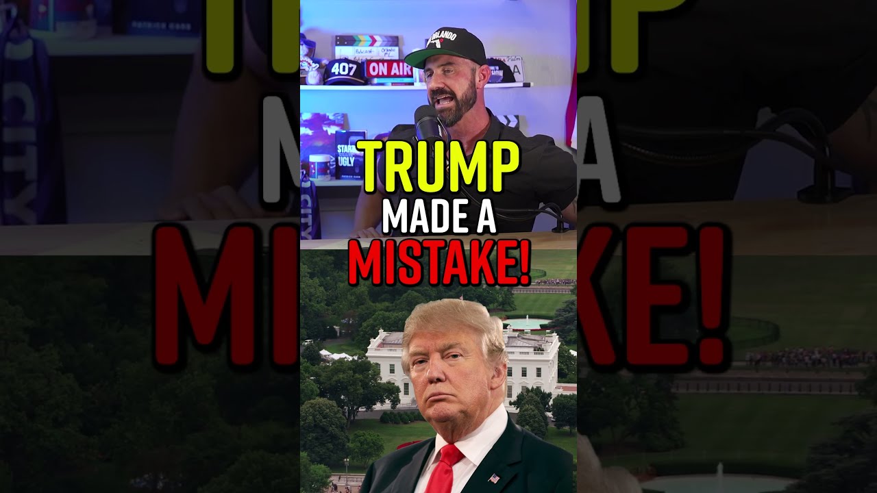Trump made a MISTAKE
