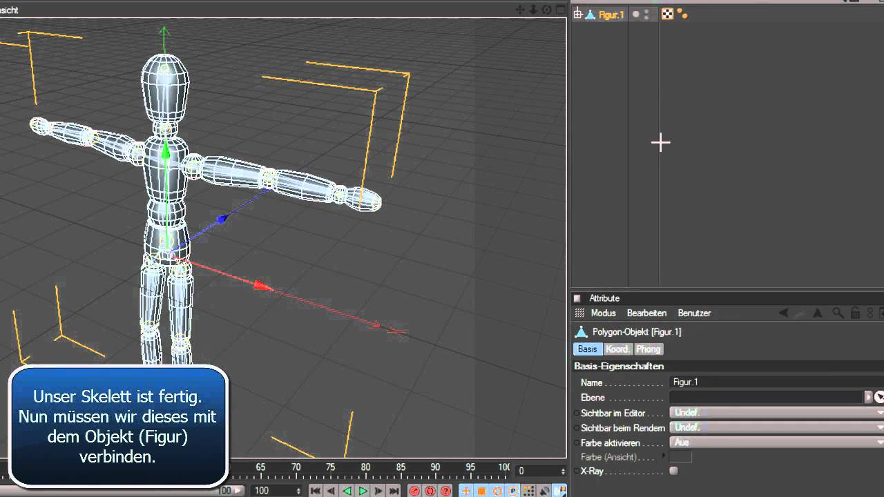 Tutorial: Cinema4D - Einfaches Rigging