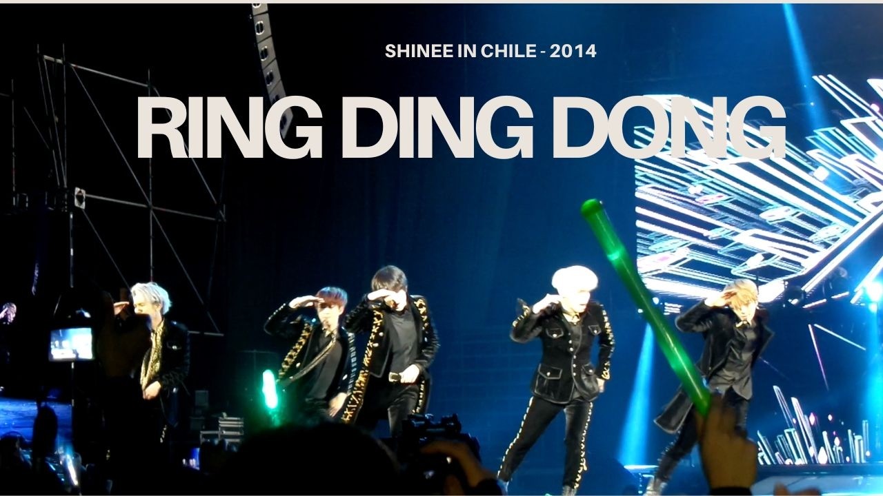 Shinee in Chile - 2014: Ring Ding Dong