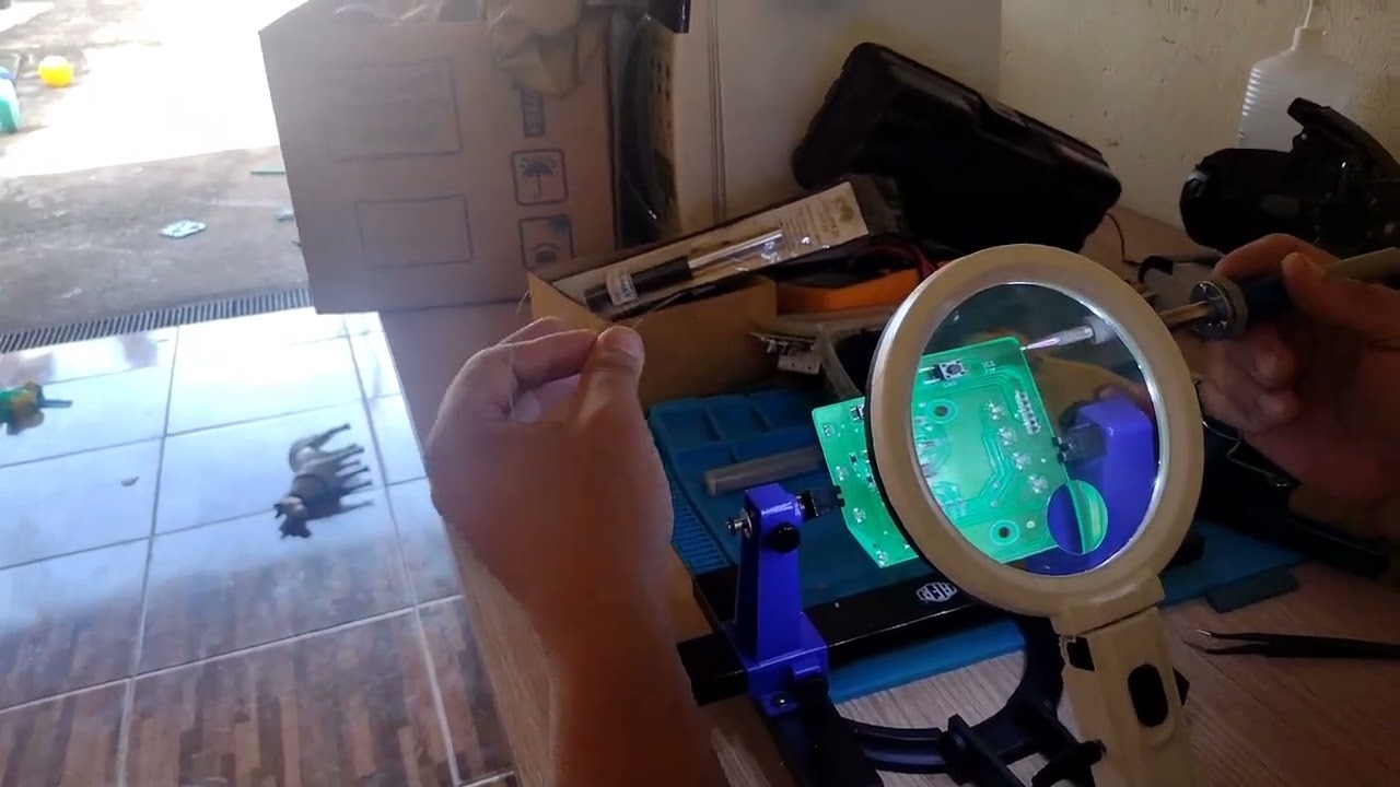 TÉCNICA DE TROCAR LED SMD DE INTERFACE FÁCIL DE MAIS APRENDAM ESSA NÃO TEM NI YOUTUBE
