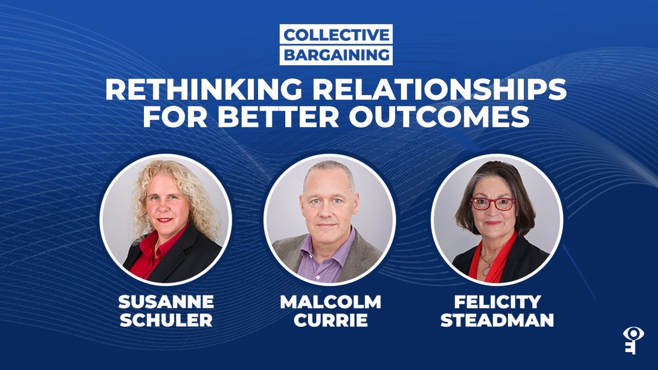CEDR Webinar - Collective Bargaining Webinar Rethinking Workplace Relationships for Better Outcomes