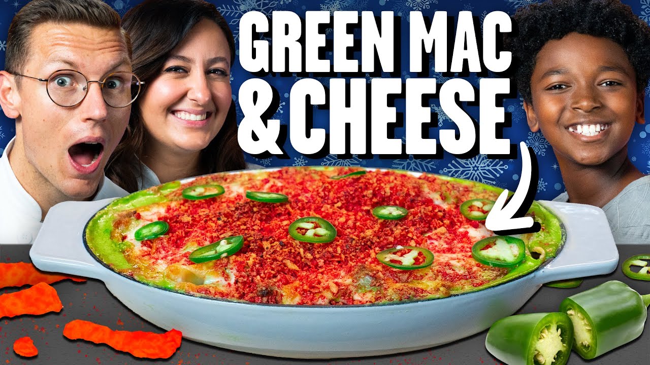Kid-friendly Holiday Recipes: Spicy Green Mac and Cheese