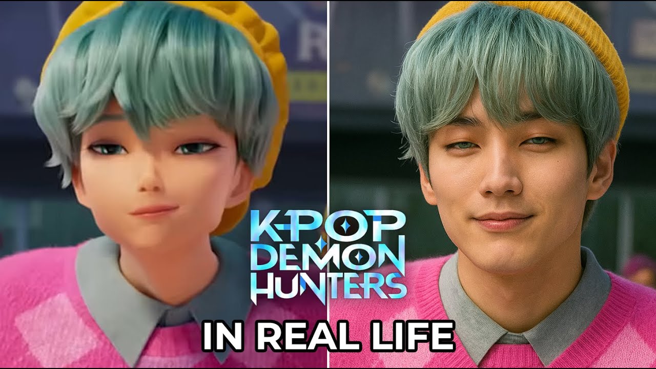 KPop Demon Hunters in REAL LIFE | AI Art Transformation