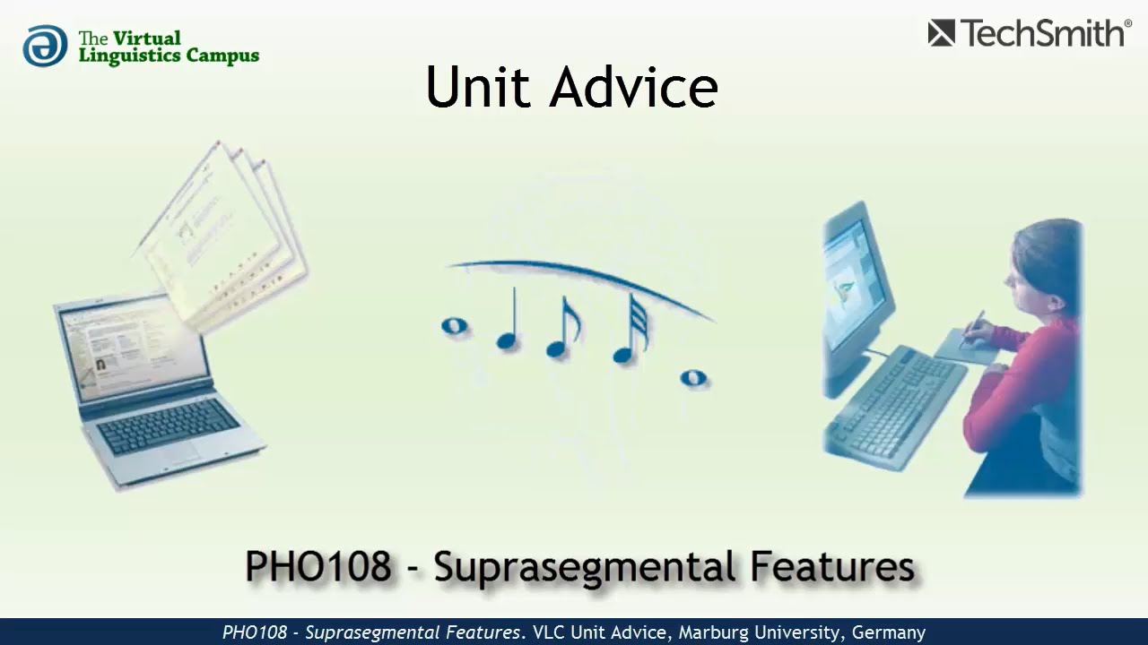 PHO108 - Unit Advice (Suprasegmental Features)