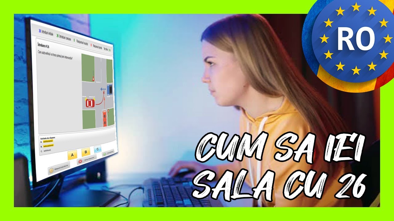 #76 CHESTIONARE AUTO CAT. B DRPCIV 👮🚔🚨