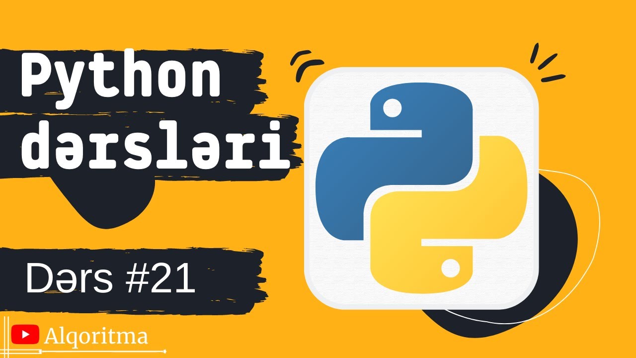 Python dərsləri #21 - Pythonda funksiyalar