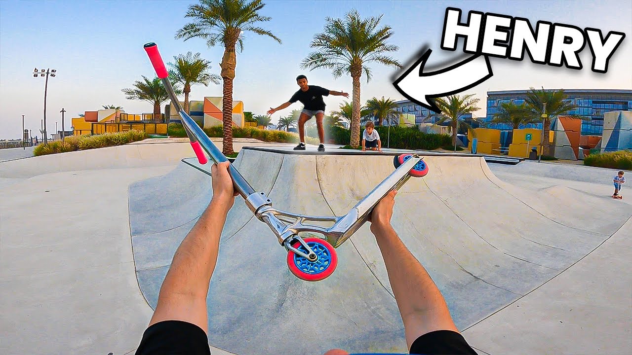 ICH TESTE HENRY'S SCOOTER!
