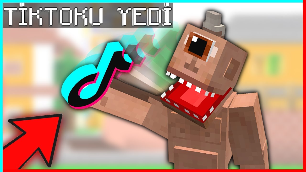 TEPEGÖZ TİKTOKU YEDİ! 😂 - Minecraft