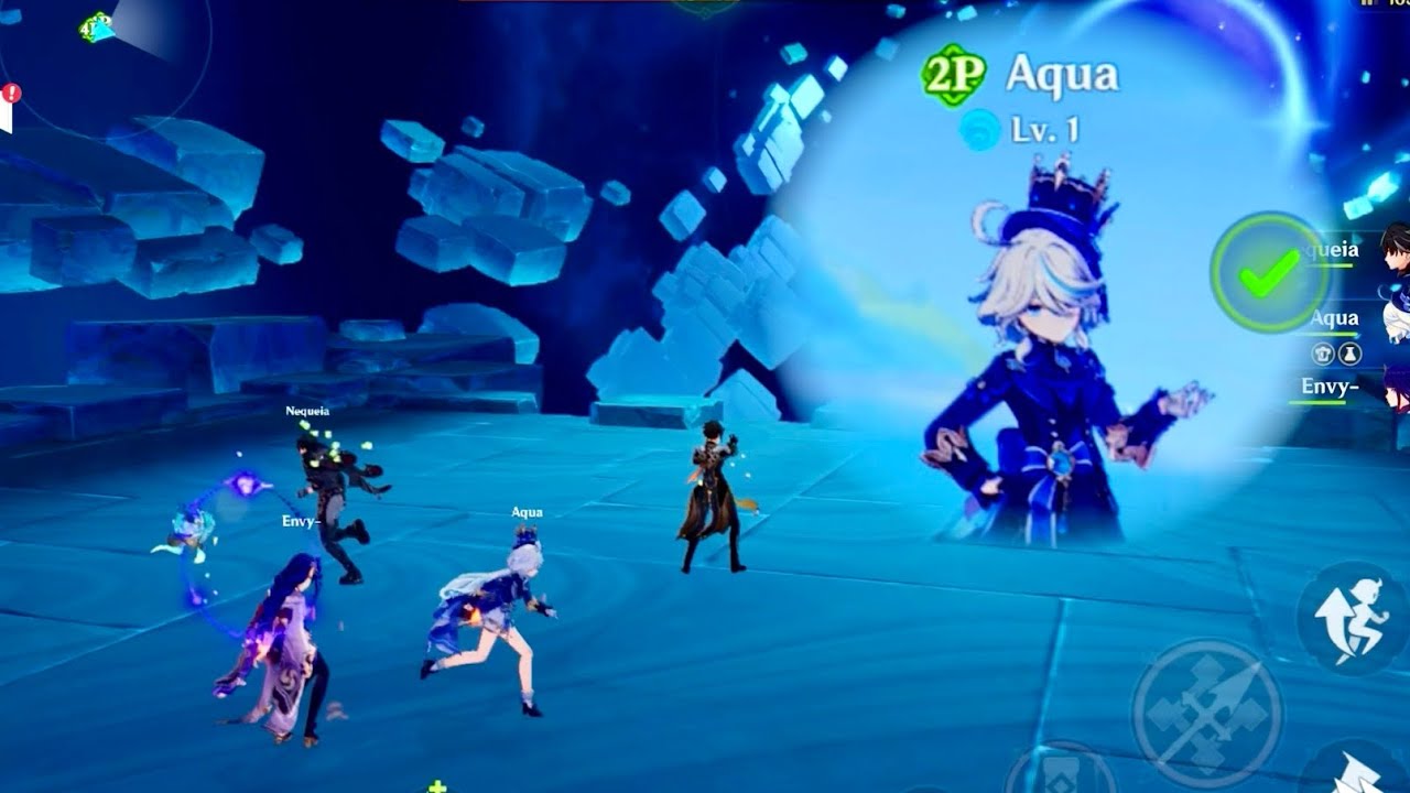 Bruh.. Is a level 1 Furina in co-op canon Furina? 💀