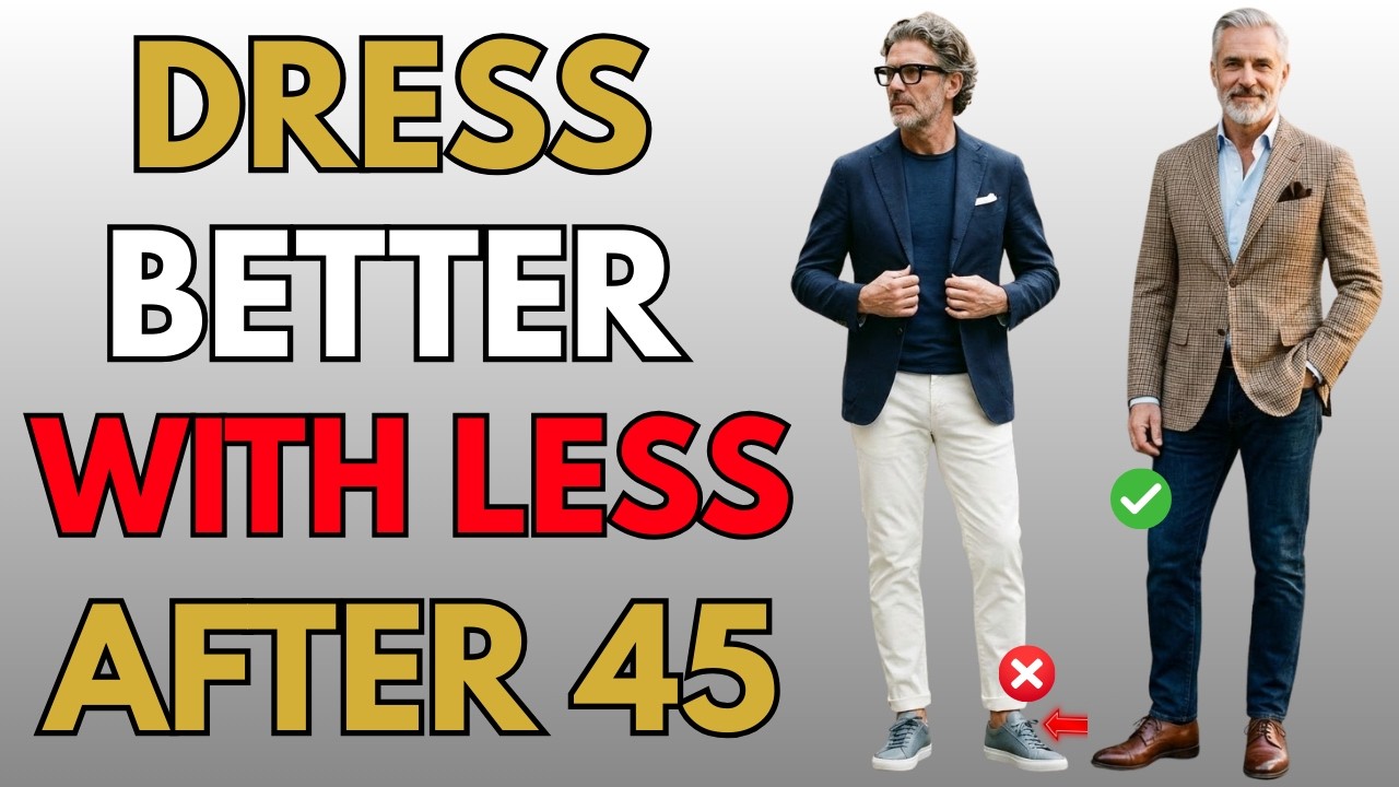 The Only 12 Clothing Items Men Over 45 Need All Year | 45+ Men&rsquo;s Casual
