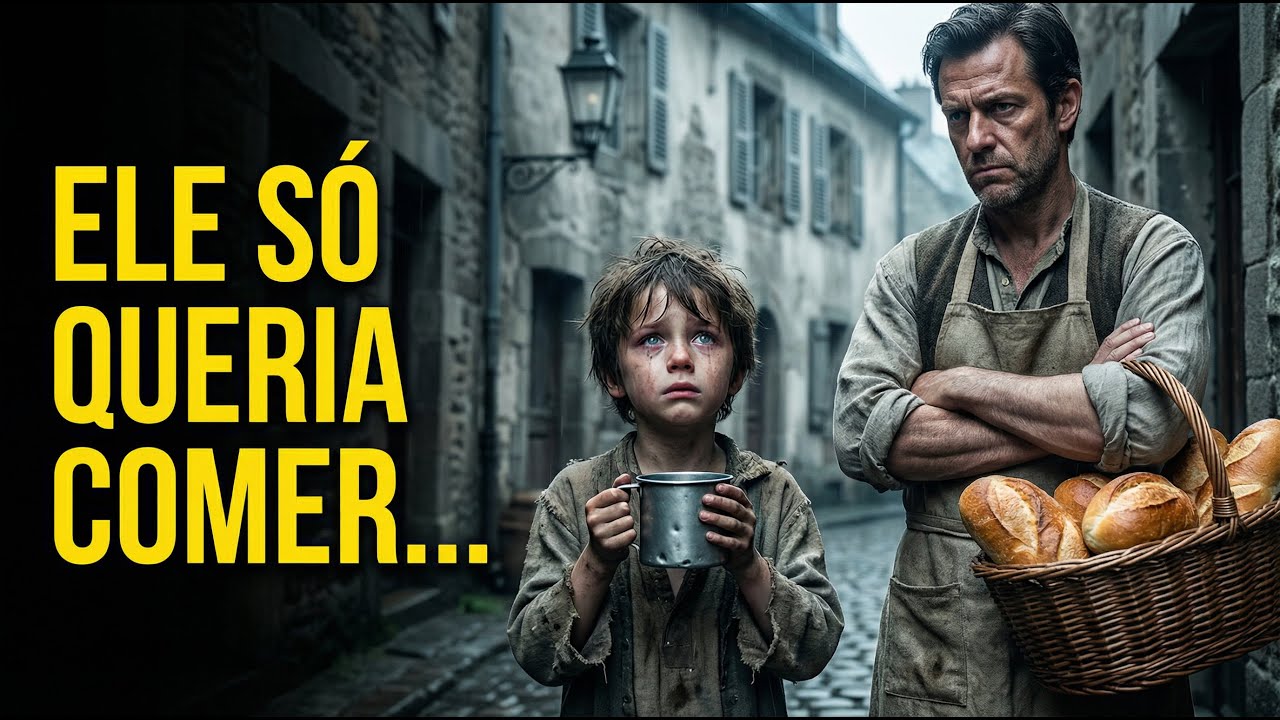 GAROTO FAMINTO PEDE RESTO DE COMIDA… O QUE ACONTECEU DEPOIS EMOCIONOU A TODOS!