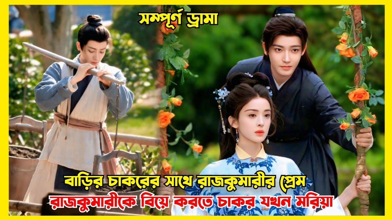 রাজকুমারীর সাথে চাকরের প্রেম || New Romantic drama explained in Bangla || Glory drama explanation 