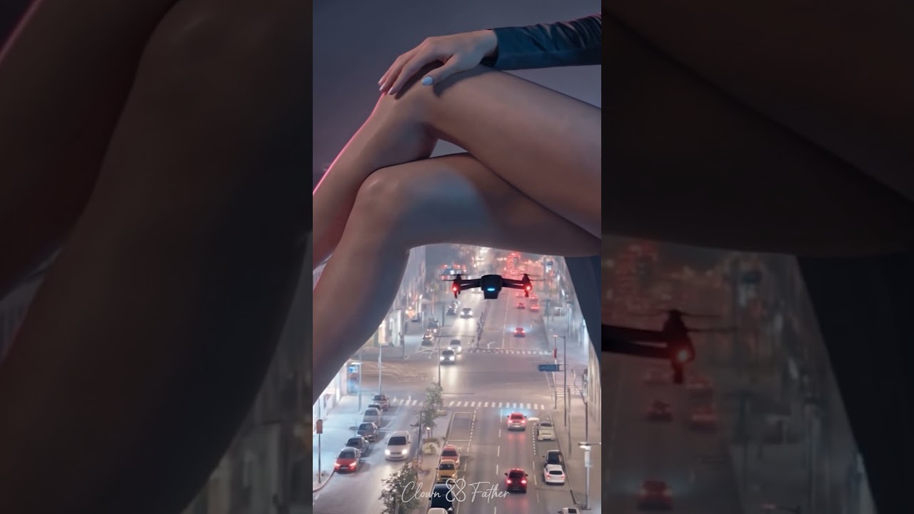 Hypnotic Soundscape | 🎧Godlike Figure Towers Over Cities #clubmusic #musicmix