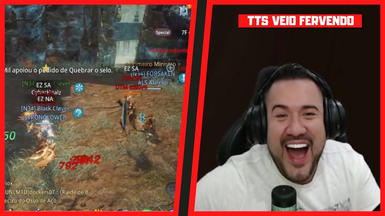 DTM LEE & TTS vs MEGAS DO SA | A TRETA PELO BAÚZINHO AZUL | MIR4