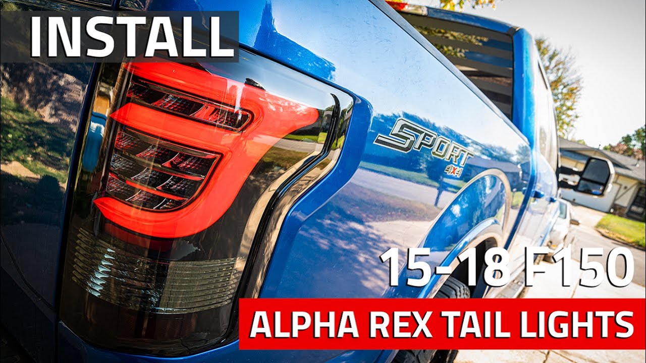 New AlphaRex Tail Lights!
