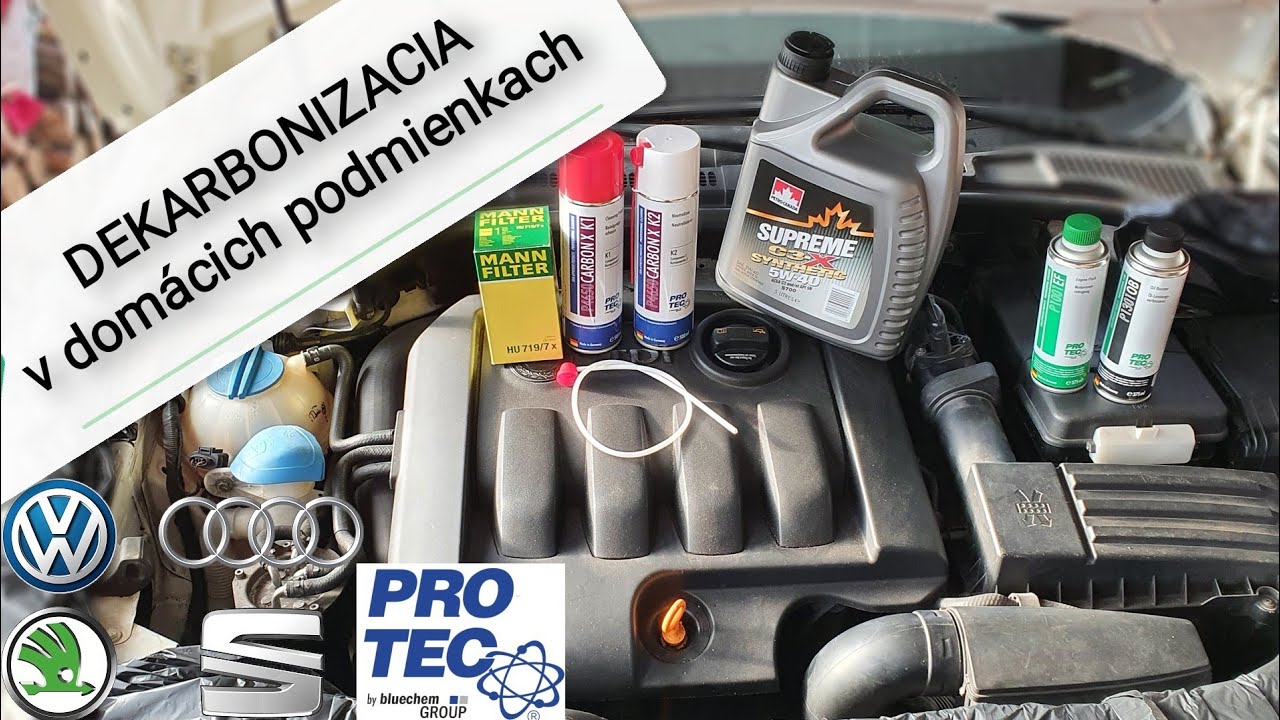 Descarbonización de cualquier motor en casa