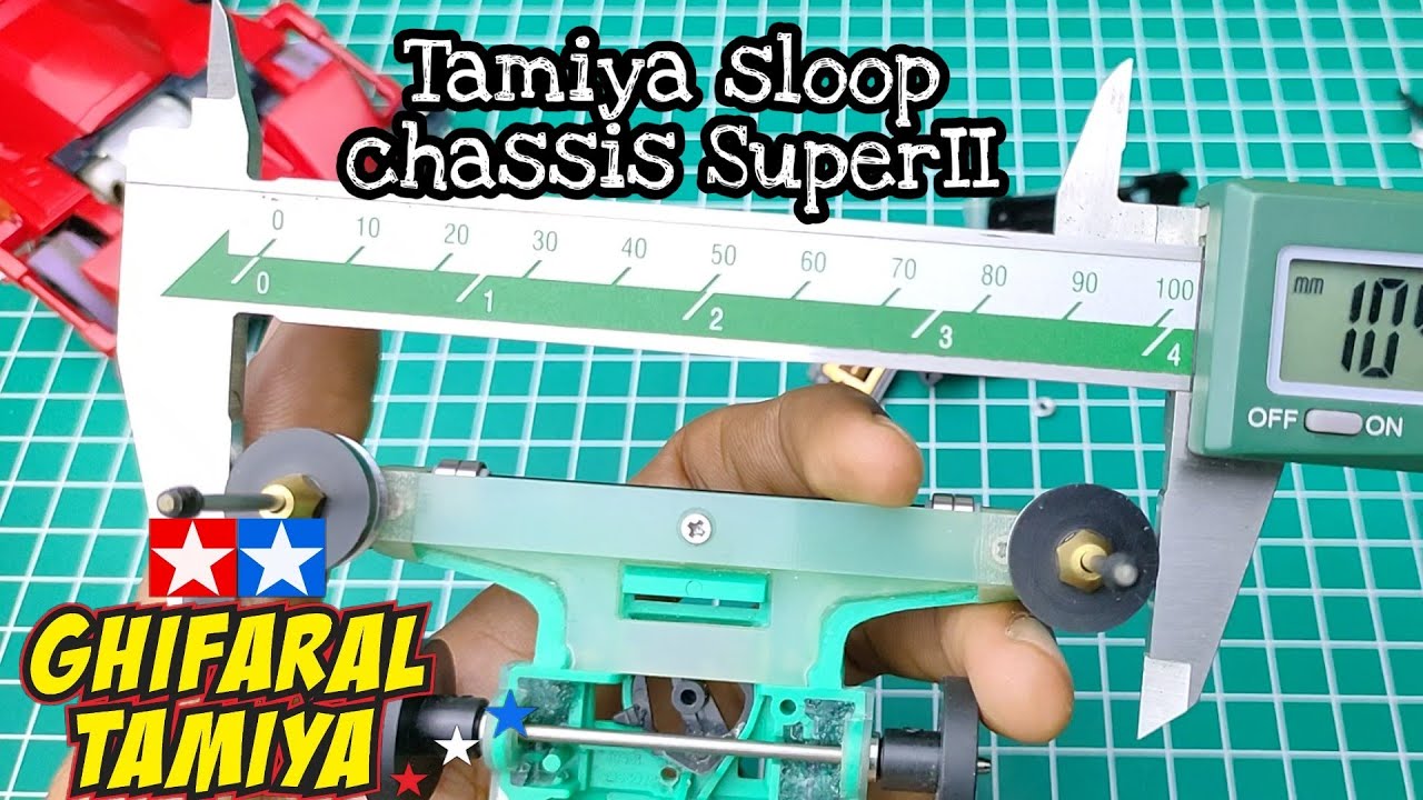 riview tamiya sloop chassis super 2 mini4wd