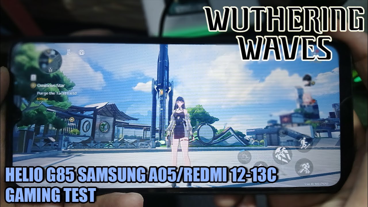 Wuthering Waves Gaming Test on Helio G85! Samsung A05/Redmi 13C