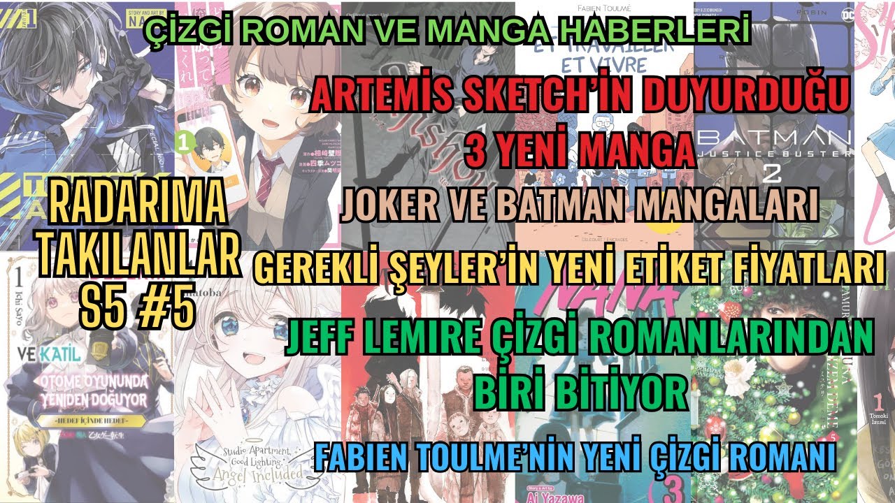 RADARIMA TAKILANLAR SEZON 5  BÖLÜM 5 - ÇİZGİ ROMAN VE MANGA HABERLERİ