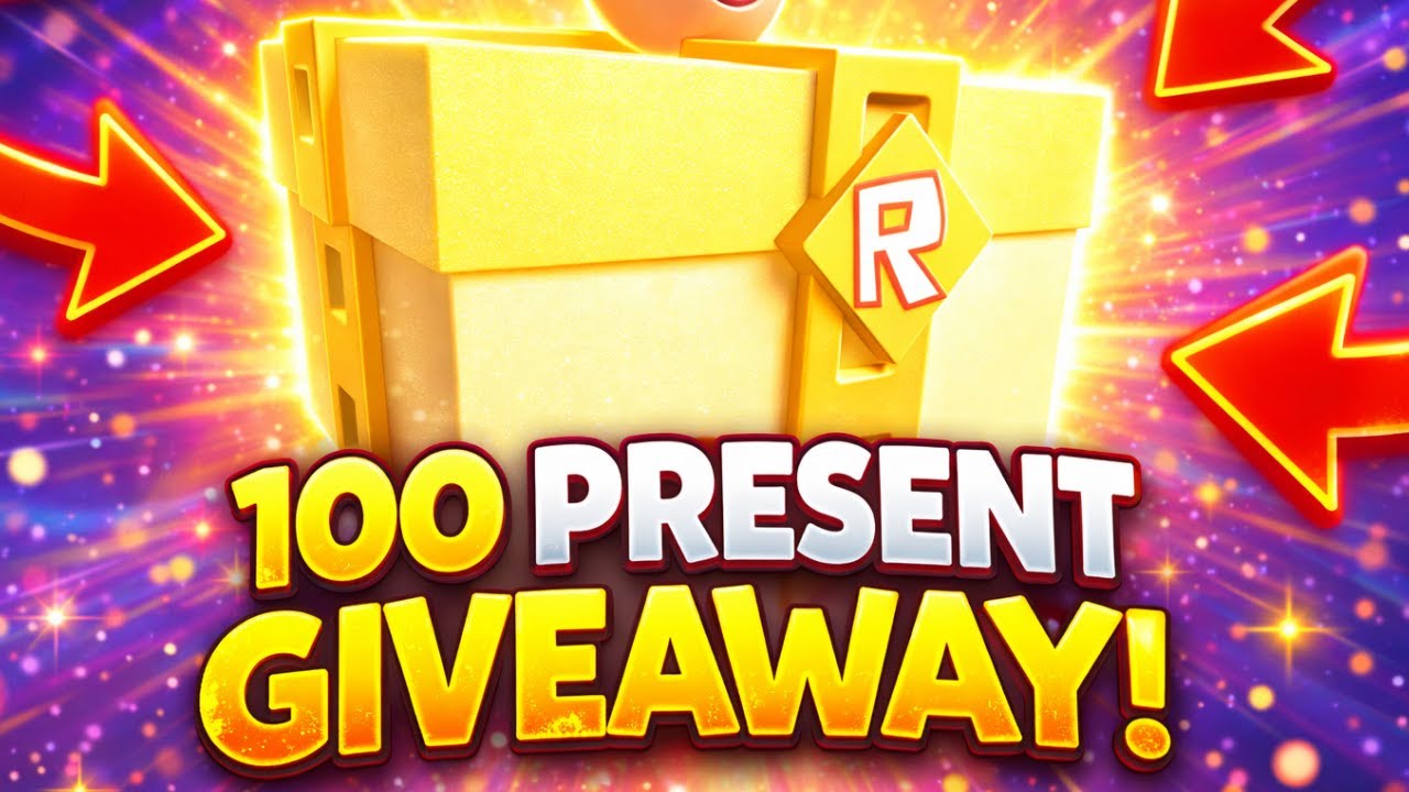 100 SUPER PRESENT GIVEAWAY!!