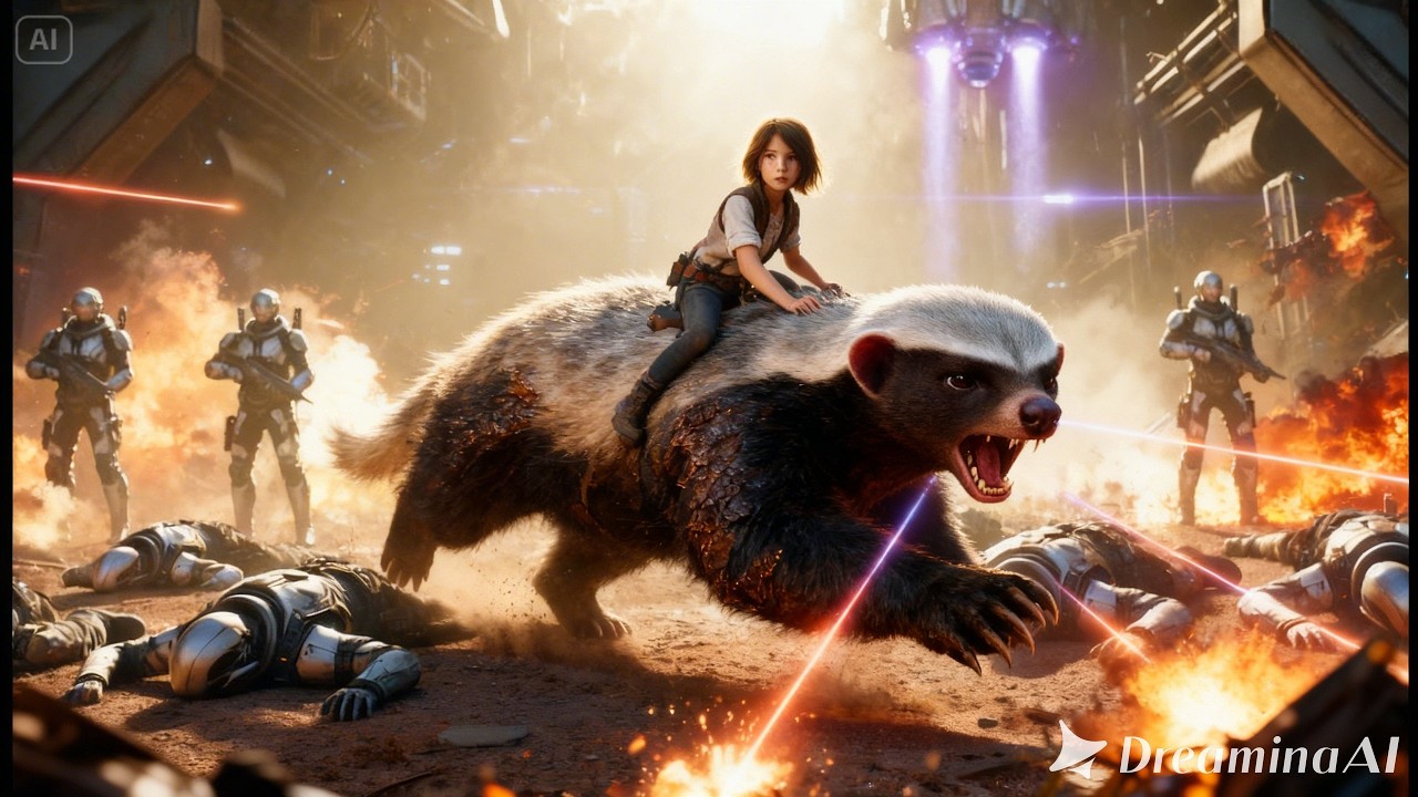 The Child Murmured ‘Go—And the Honey Badger Tore Through Ten Soldiers Like Paper Sci-Fi | HFY