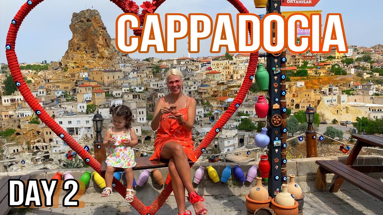 КАППАДОКИЯ: Ортахисар, Ургюп и Аванос, Алиса заболела!! День 2 || Cappadocia