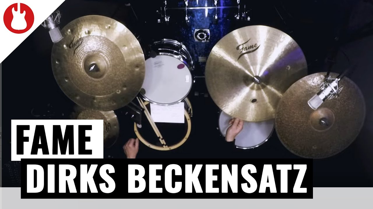 Dirk Sengotta spielt Fame Becken I MUSIC STORE