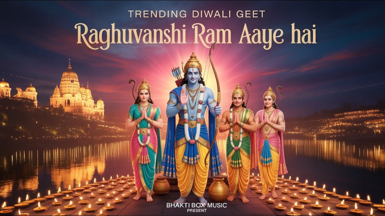 रघुवंशी राम आए हैं | New Diwali Bhajan 2025 | Ayodhya Deepotsav | Jai Shri Ram | Bhakti Box Music