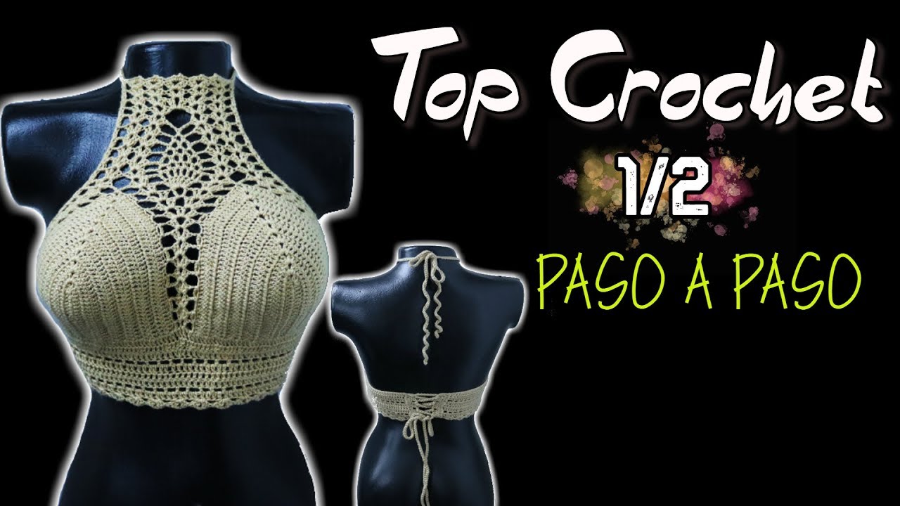 TOP CROCHET Paso a paso FÁCIL Y RÁPIDO | NIRVANA CROCHET 💜