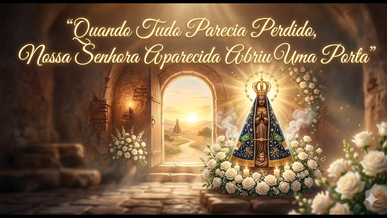 QUANDO TUDO PARECIA PERDIDO NOSSA SENHORA ABRIU UMA PORTA.