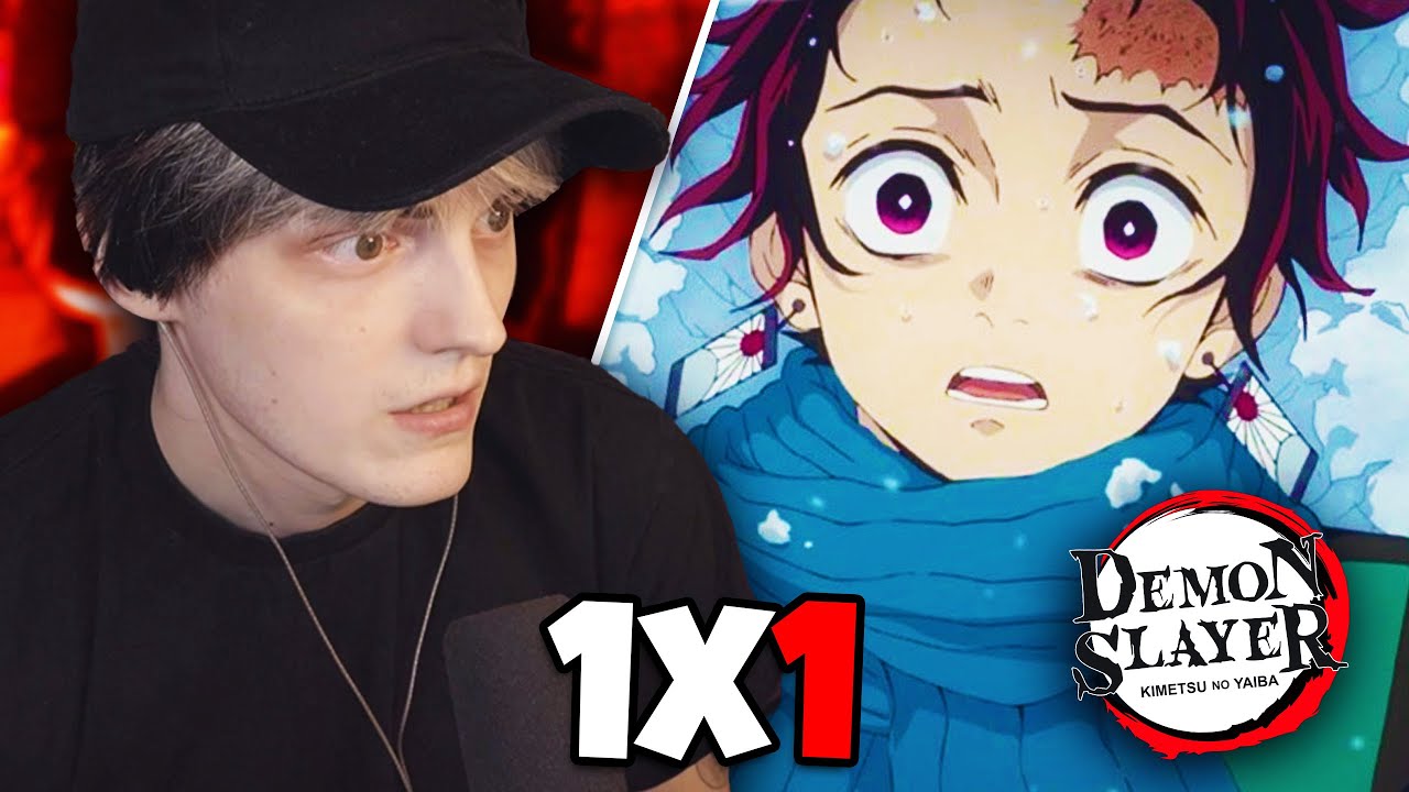 NEW ANIME FAN Reacts to Demon Slayer for THE FIRST TIME (1x1)