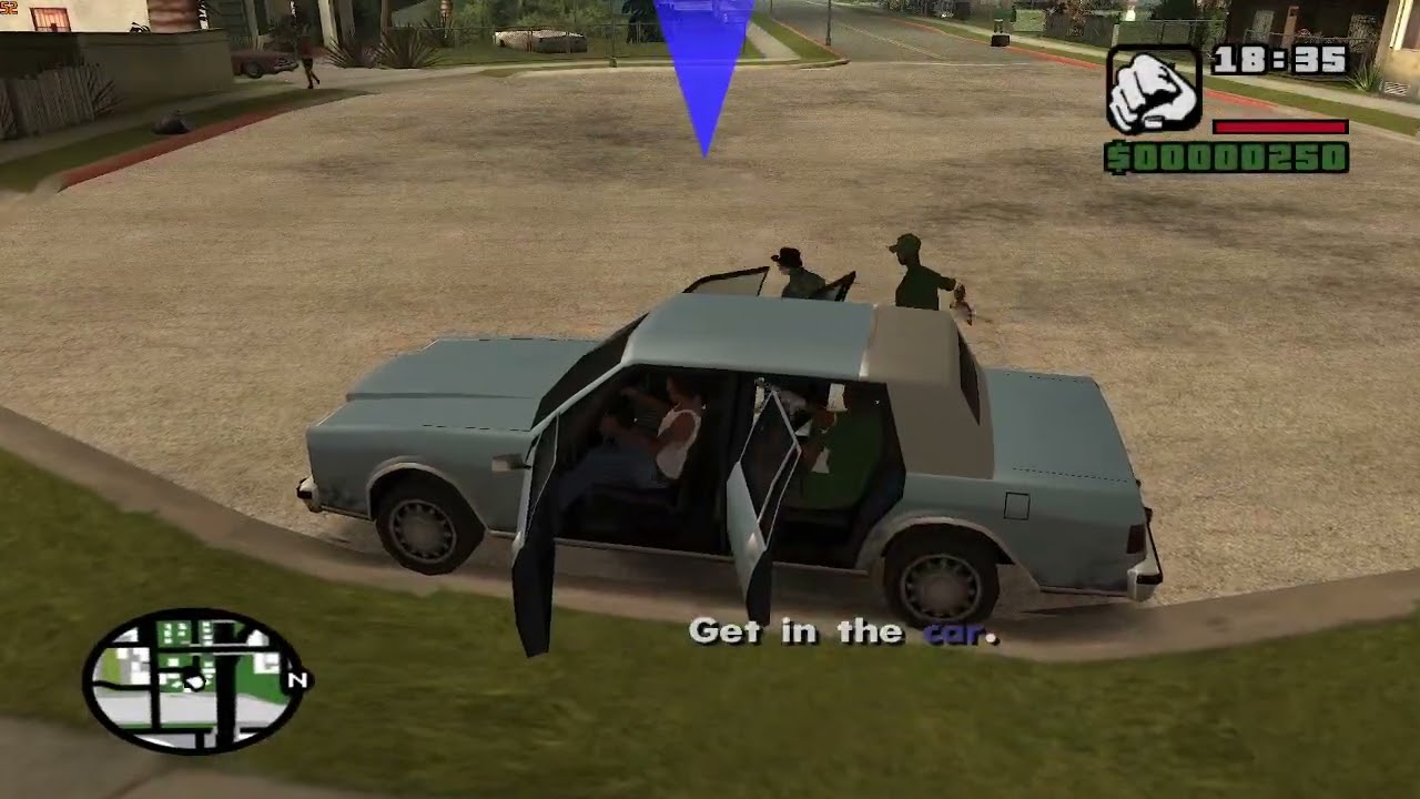 Grand Theft Auto San Andreas Speedrun No Major Glitches Los Santos in 1:23:05 PB