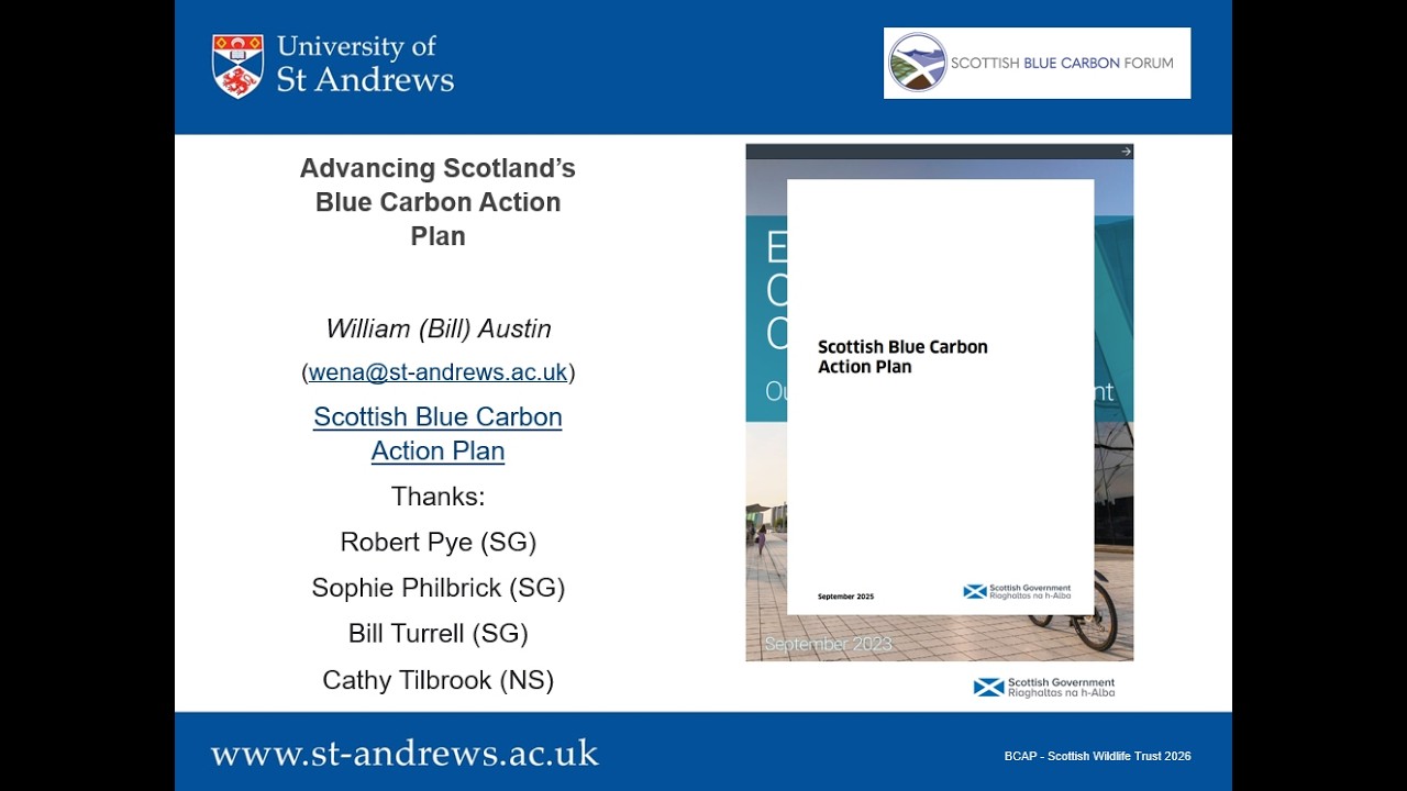 Advancing Scotland's Blue Carbon Action Plan